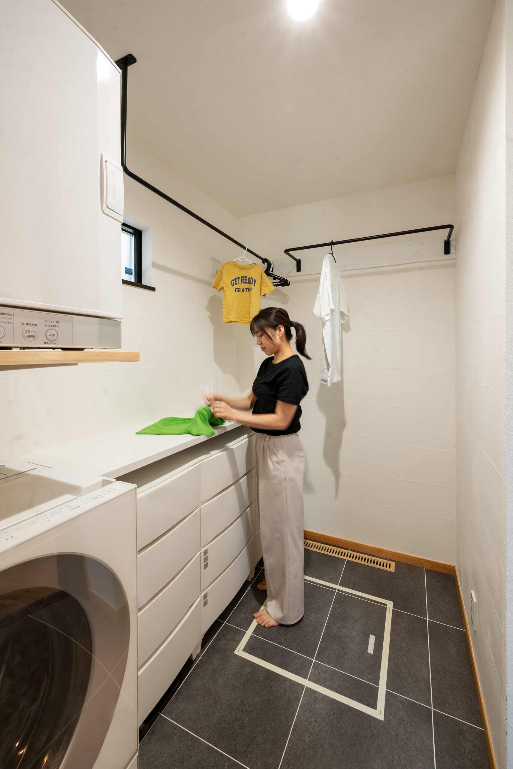 土間からつながるウッドデッキがある暮らし / 八王子市