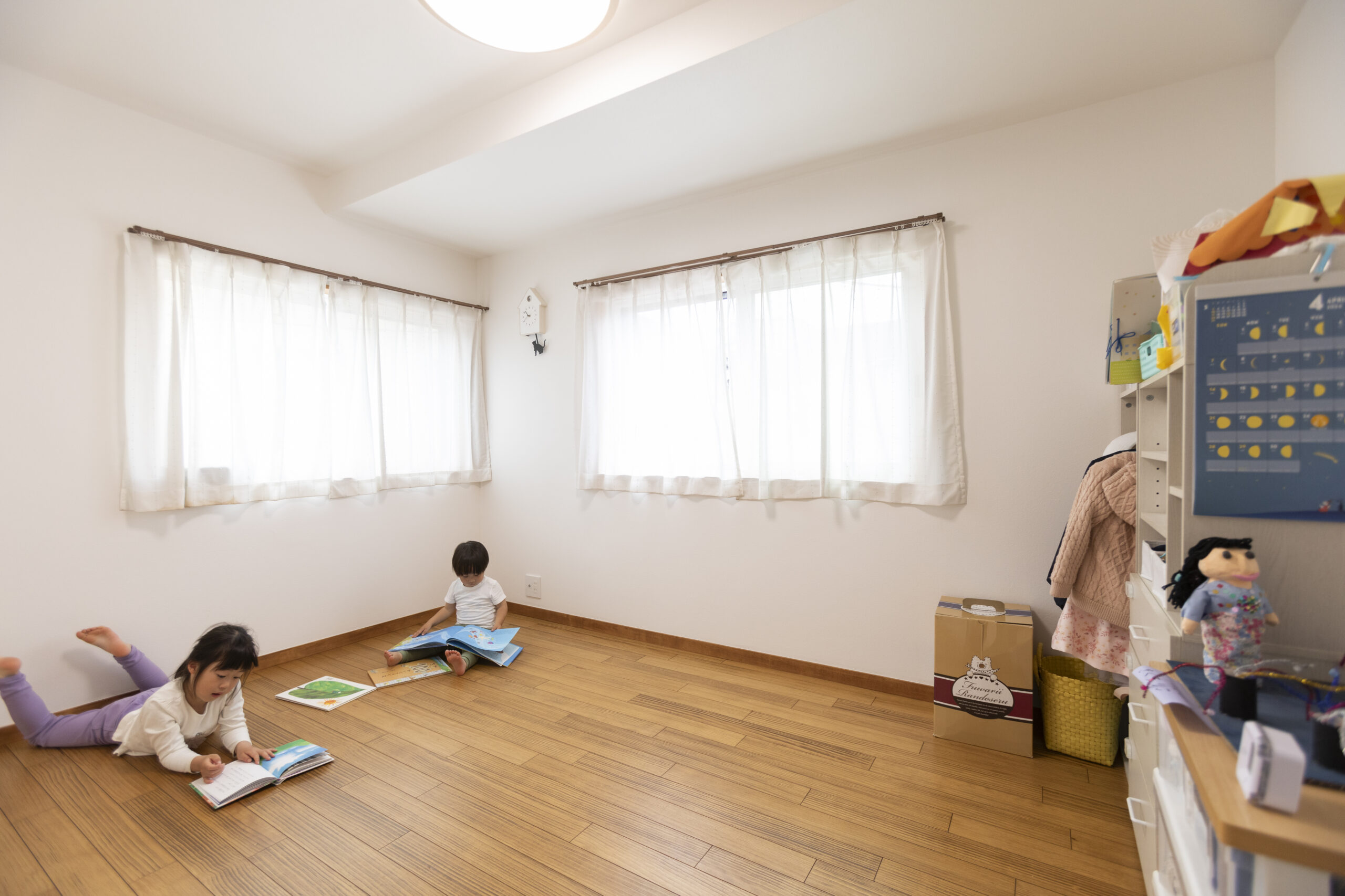 子育てにも安心快適な自然素材の家