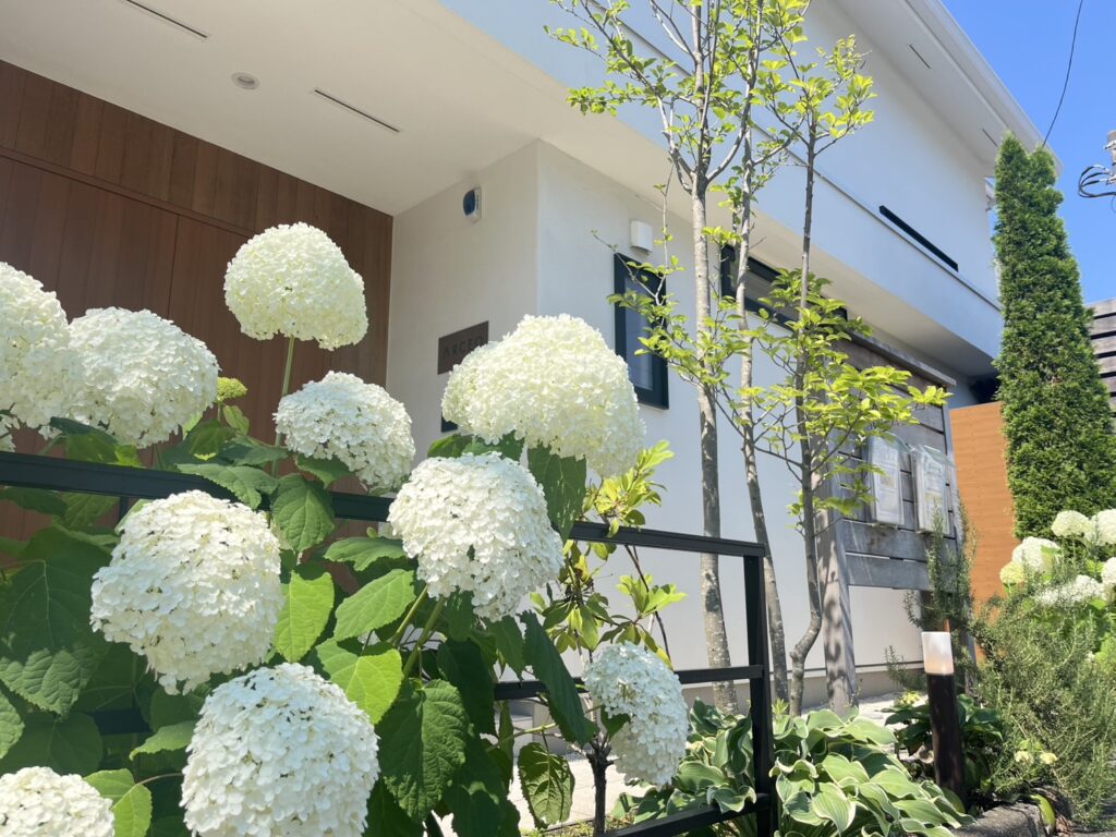 自然素材の家に合う植栽