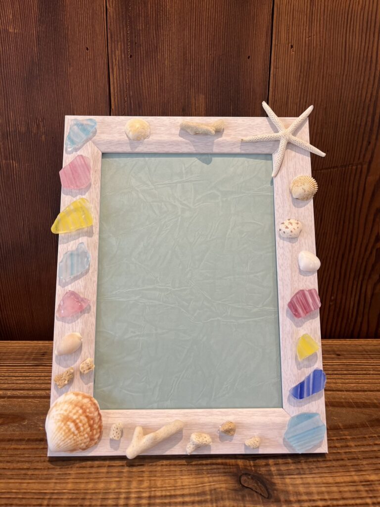 シーグラスアート作品