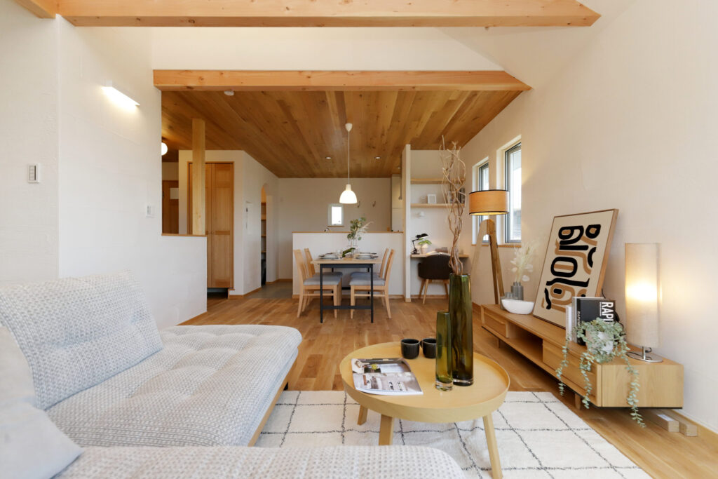 自然素材に包まれる心地よさ