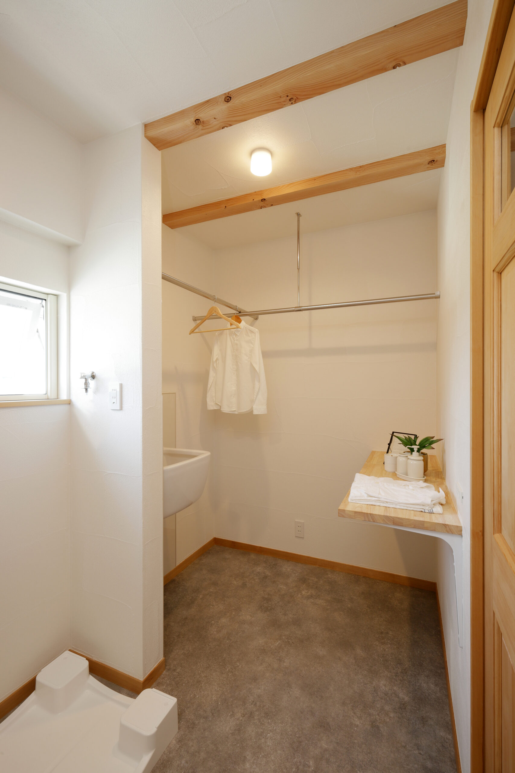 洗う・干す・たたむが完結