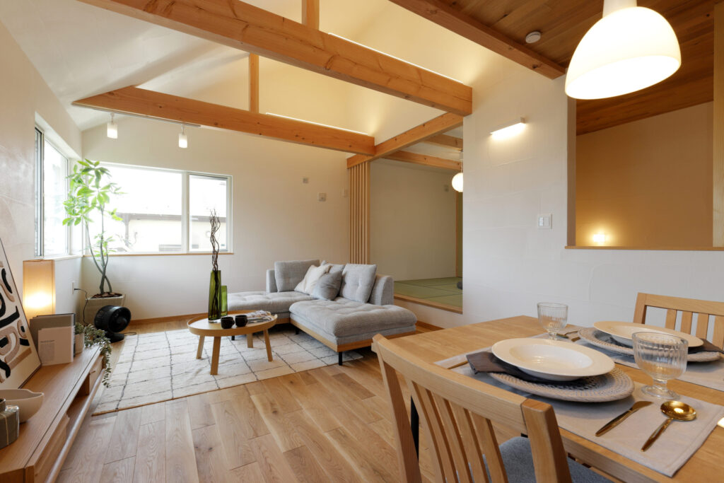 自然と家族が集まる場所