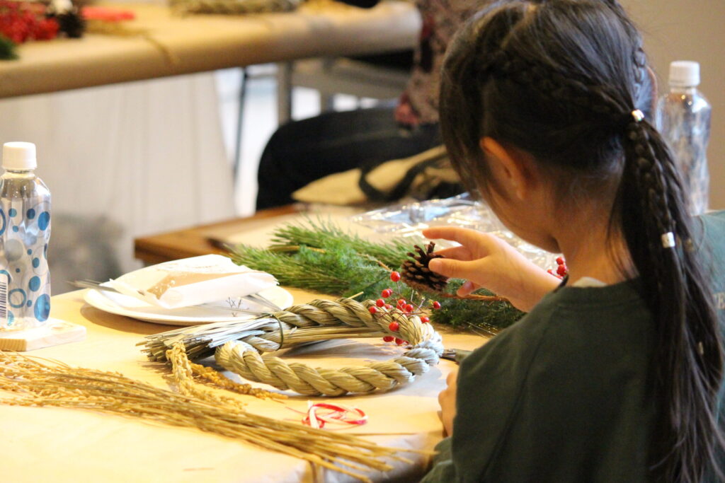 自然素材でつくる世界で一つだけのしめ飾り