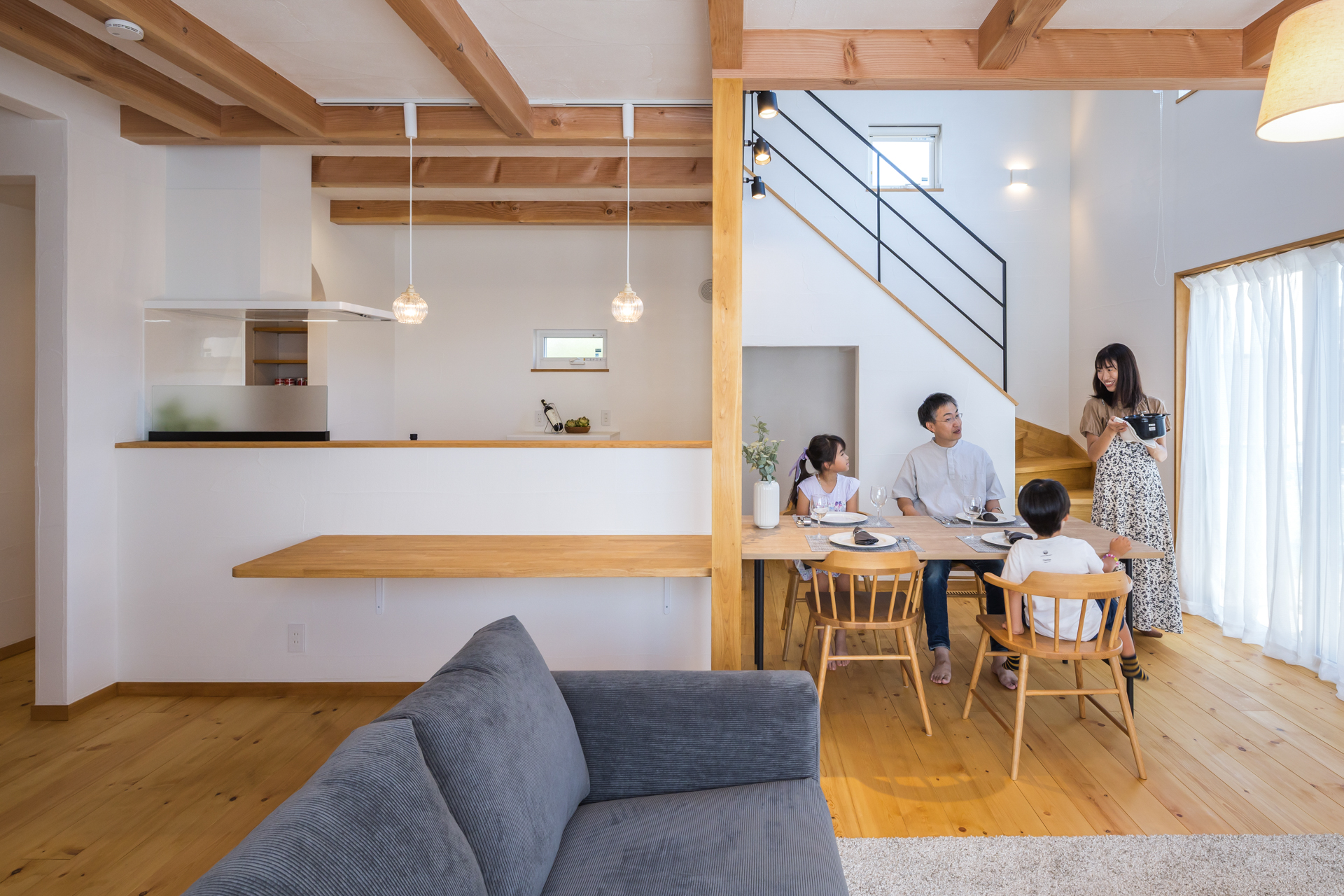 健やかに、心地よく。性能と素材を大切にした住まい / 八王子市